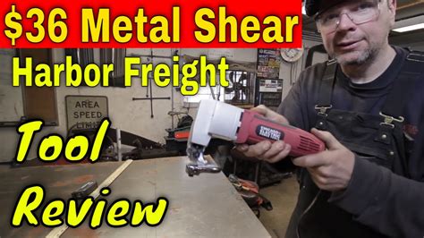 Reviewing the Chicago Electric 18 Gauge, 3.5 amp Metal Shear 